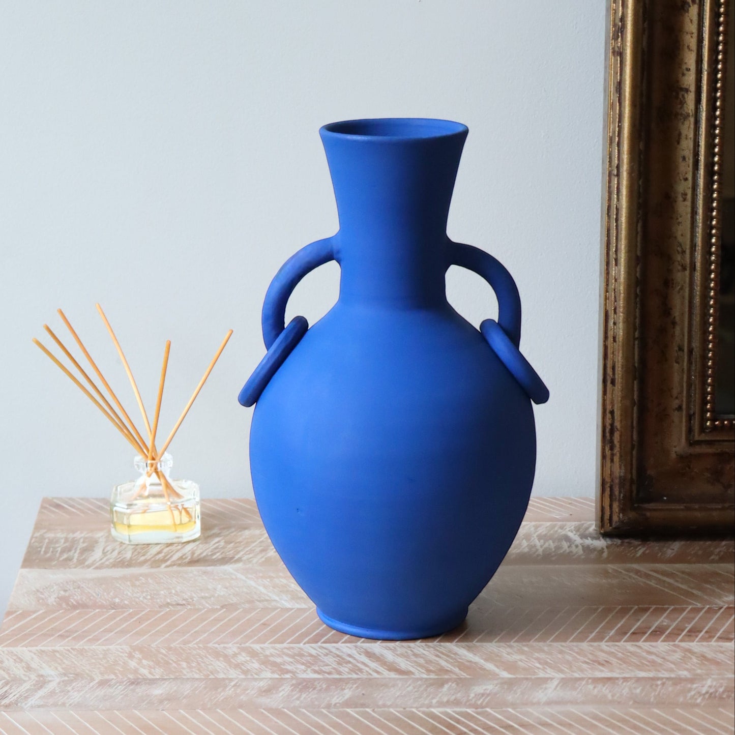 Cirta vase - matt blue