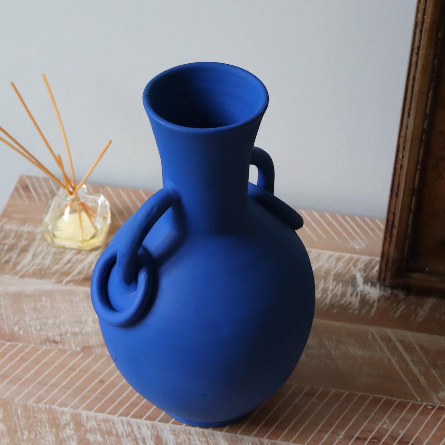 Cirta vase - matt blue