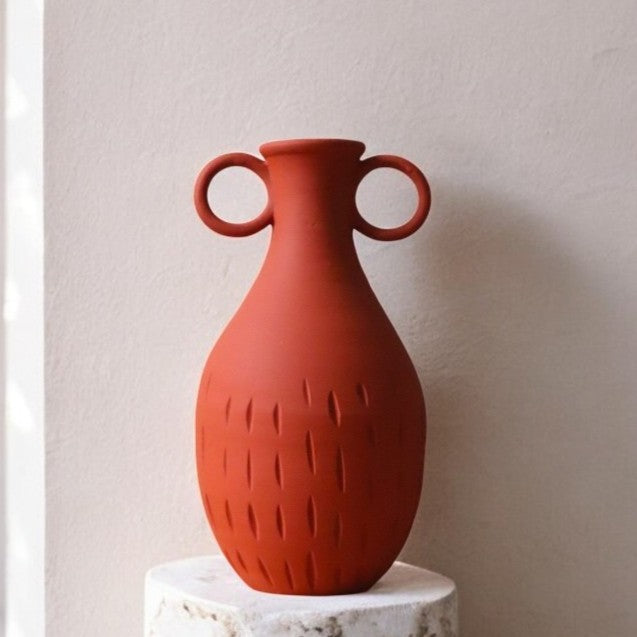 The Arcila vase - Mat Terracotta
