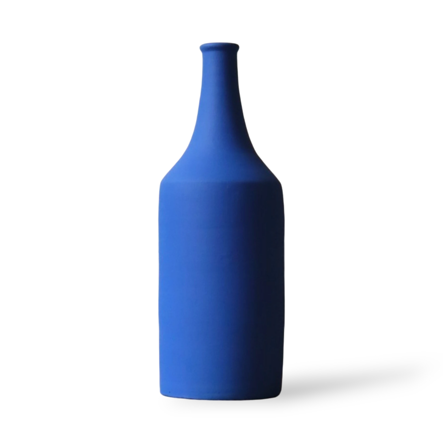 The baelo vase - matt blue