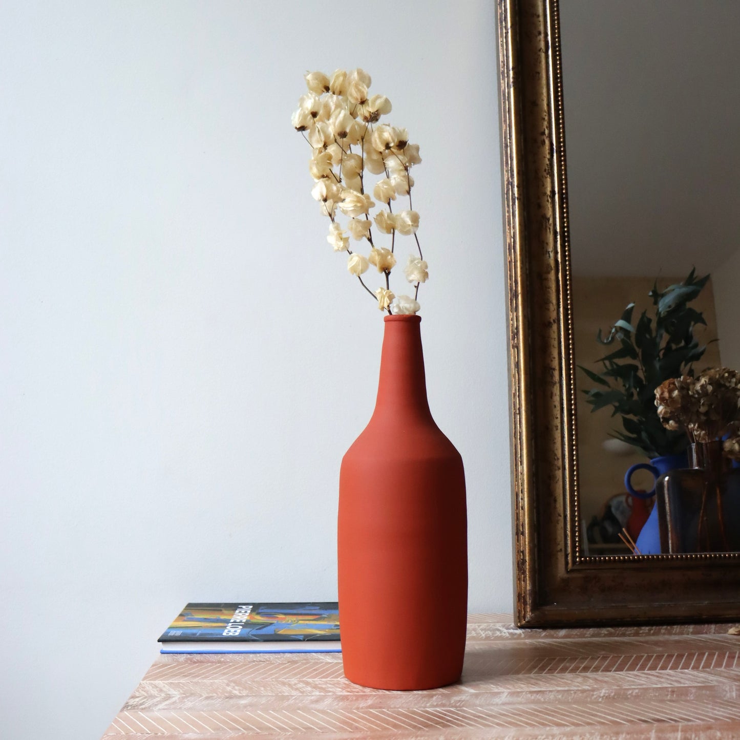 The Baelo vase - Mat Terracotta