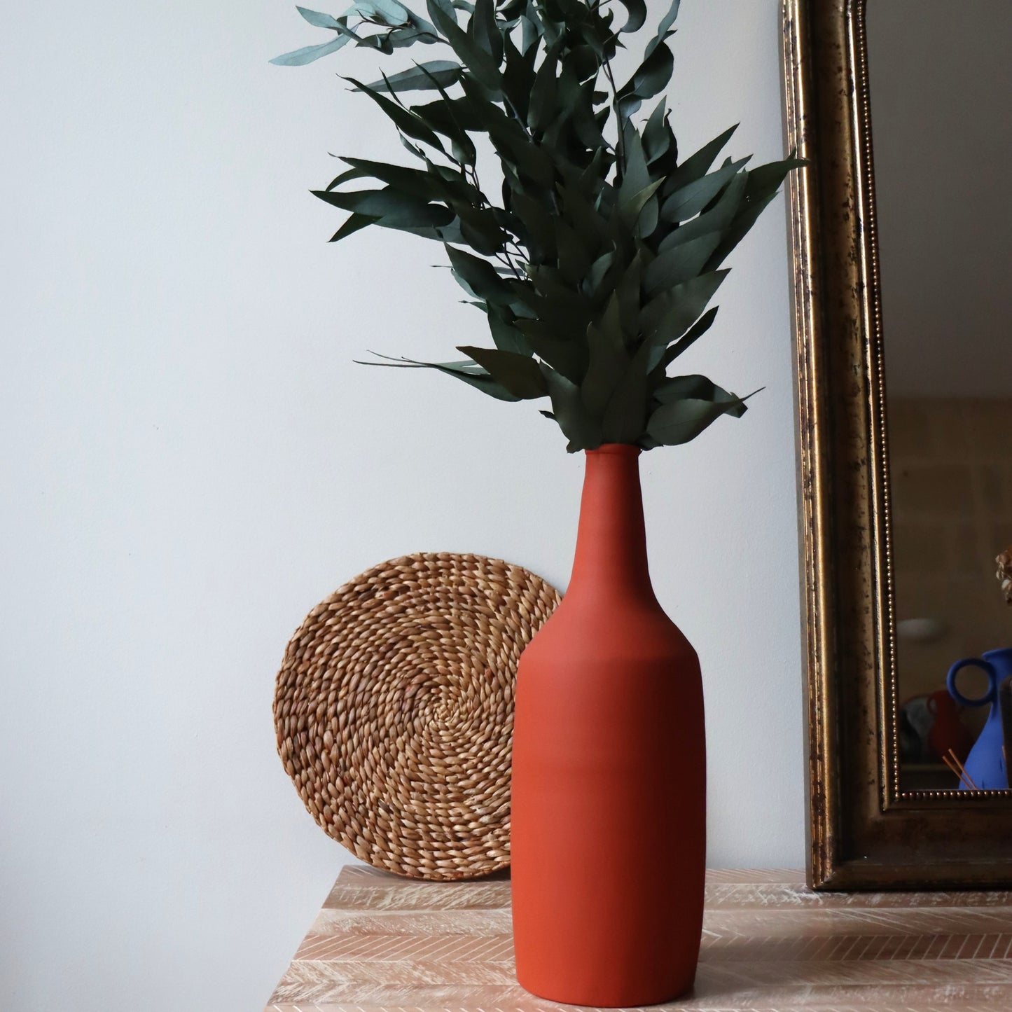 The Baelo vase - Mat Terracotta