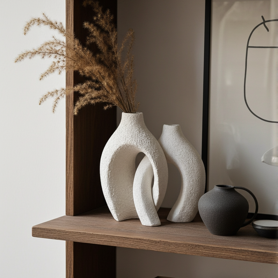 Duo de Vases Enlacés Philae