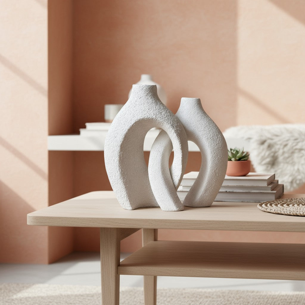 Duo de Vases Enlacés Philae