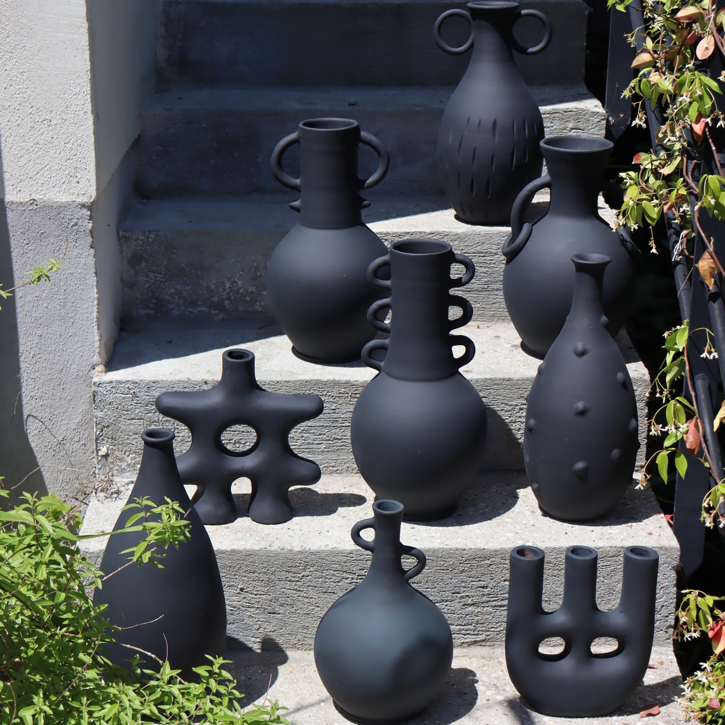 El jarrón Cirta - Negro