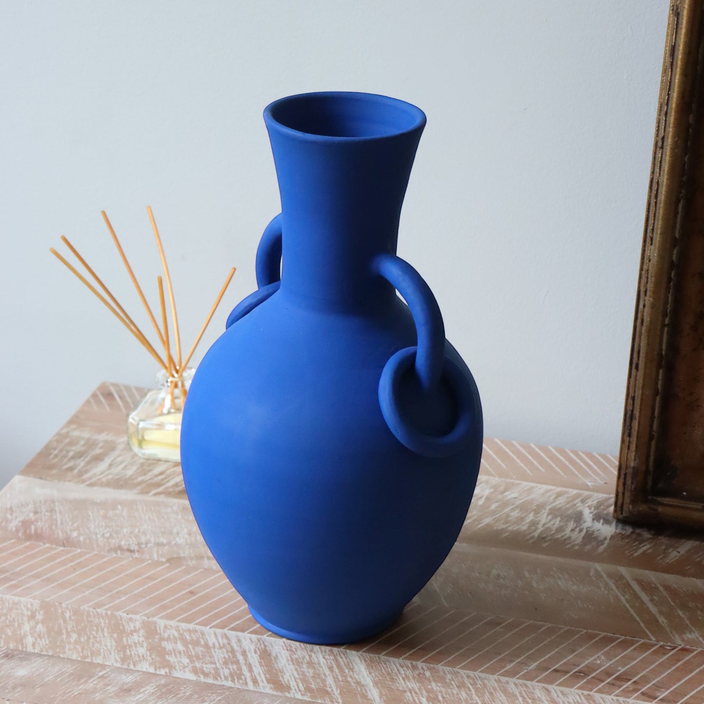 Cirta vase - matt blue