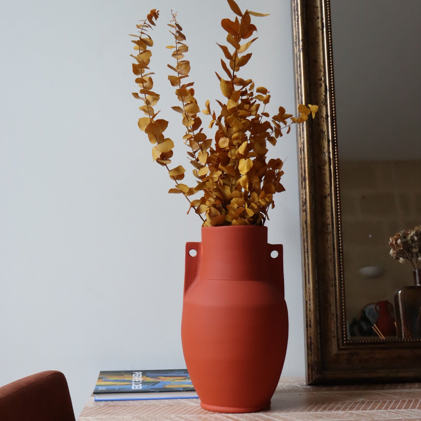 Emporion vase - Mat terrakta