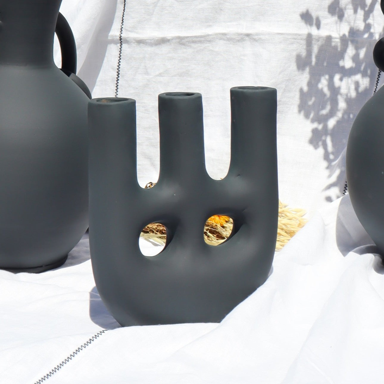 Walili vase - matt black