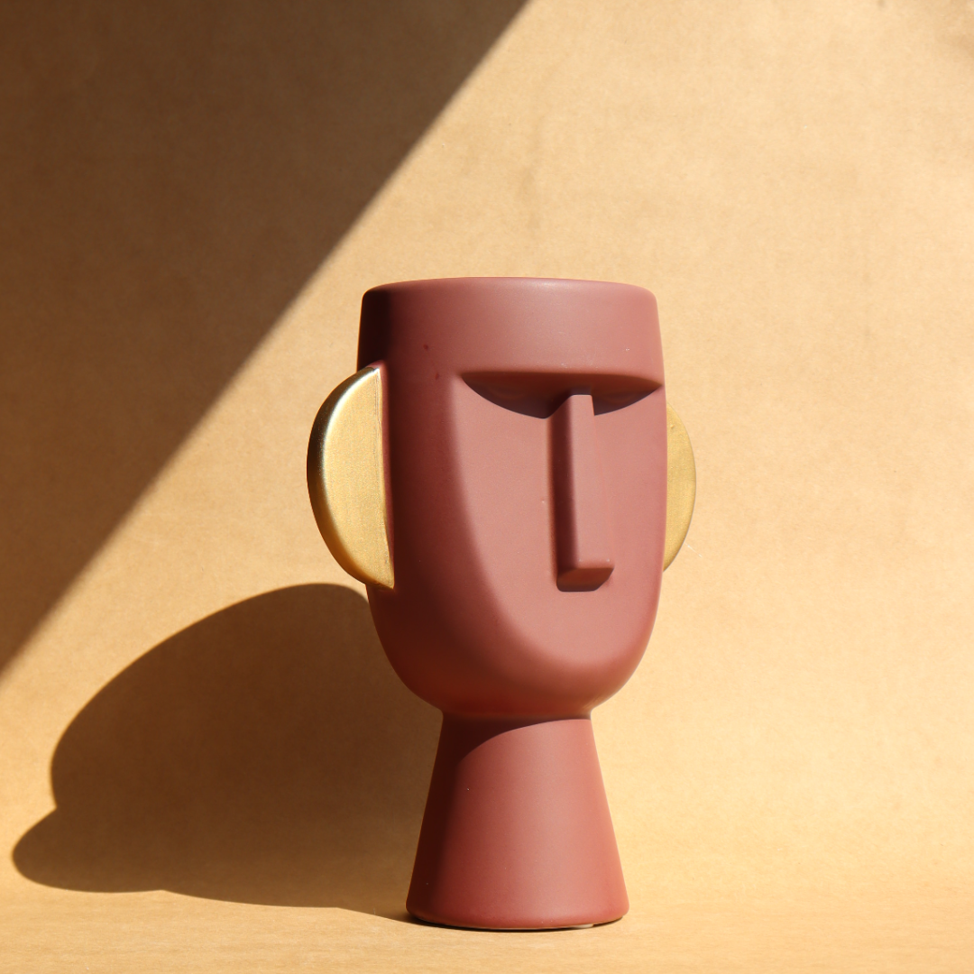 Vase Rings - Céramique Terracotta Grand