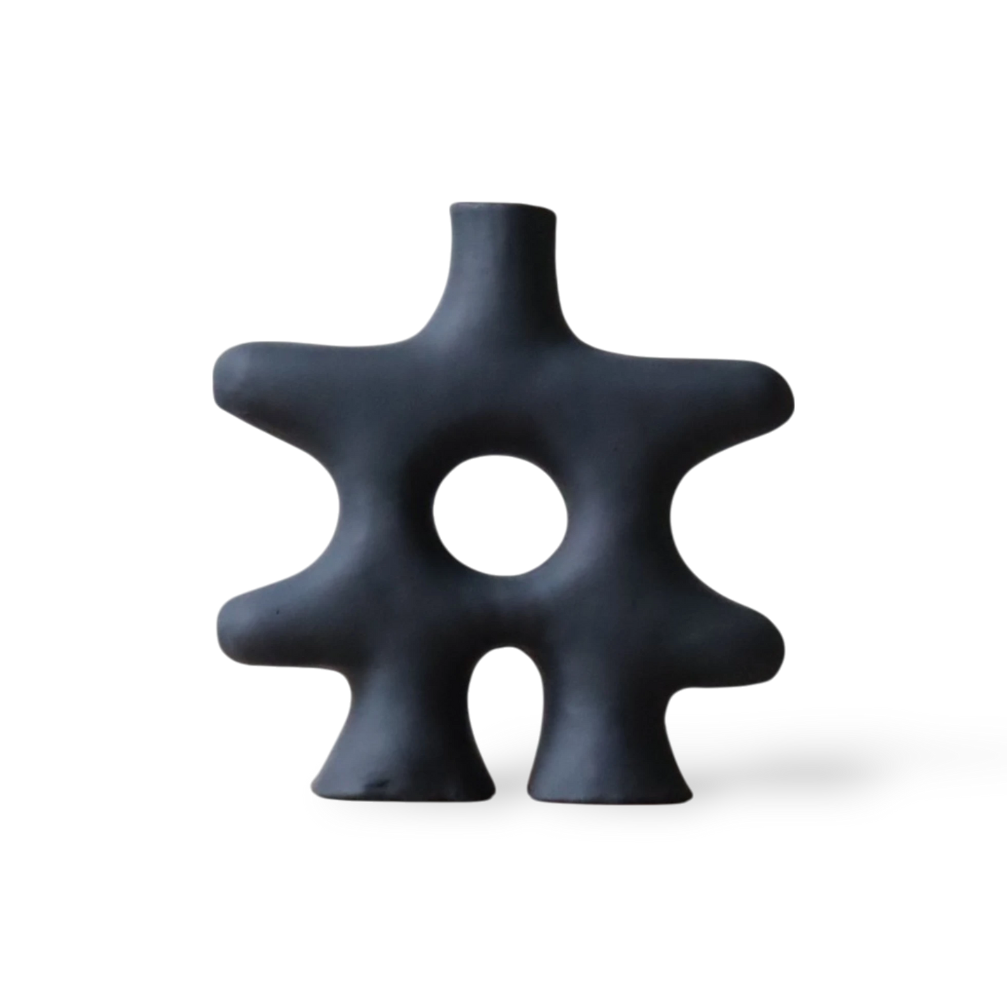 The nova vase - matt black