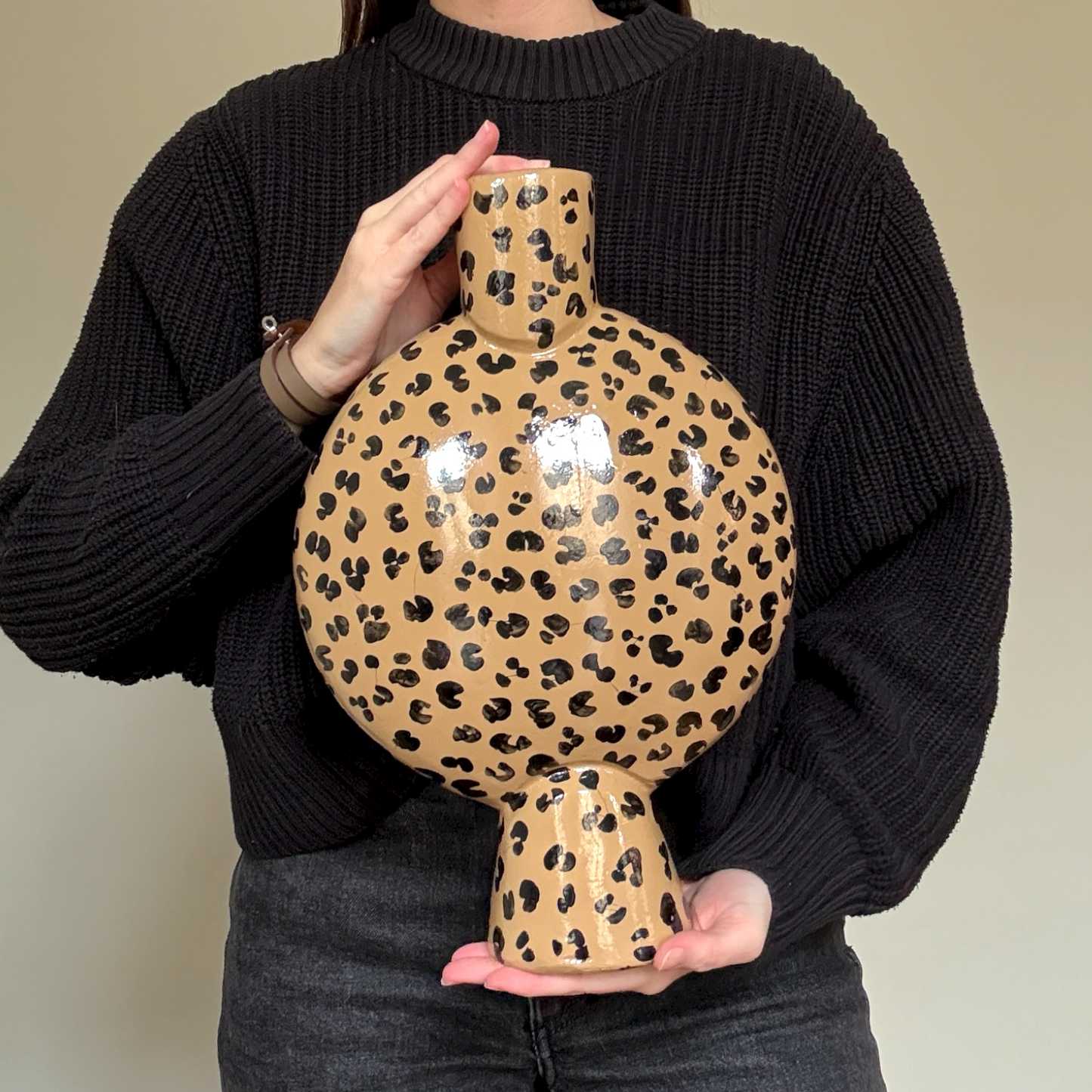 Le Vase Nubia - Léopard