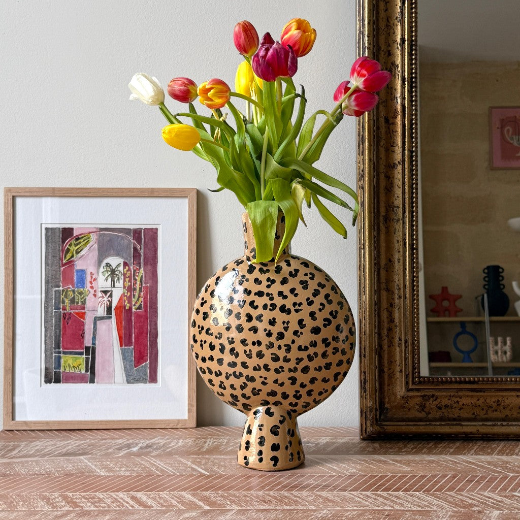 Le Vase Nubia - Léopard