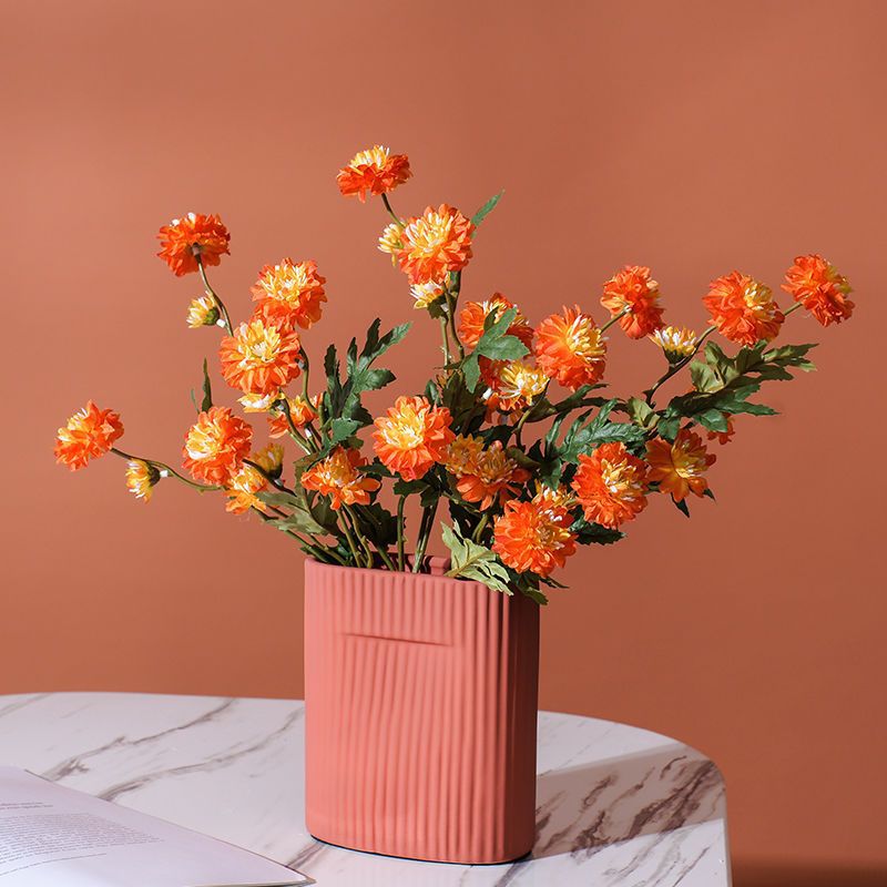 Vase Pana Côtelé - Rouge