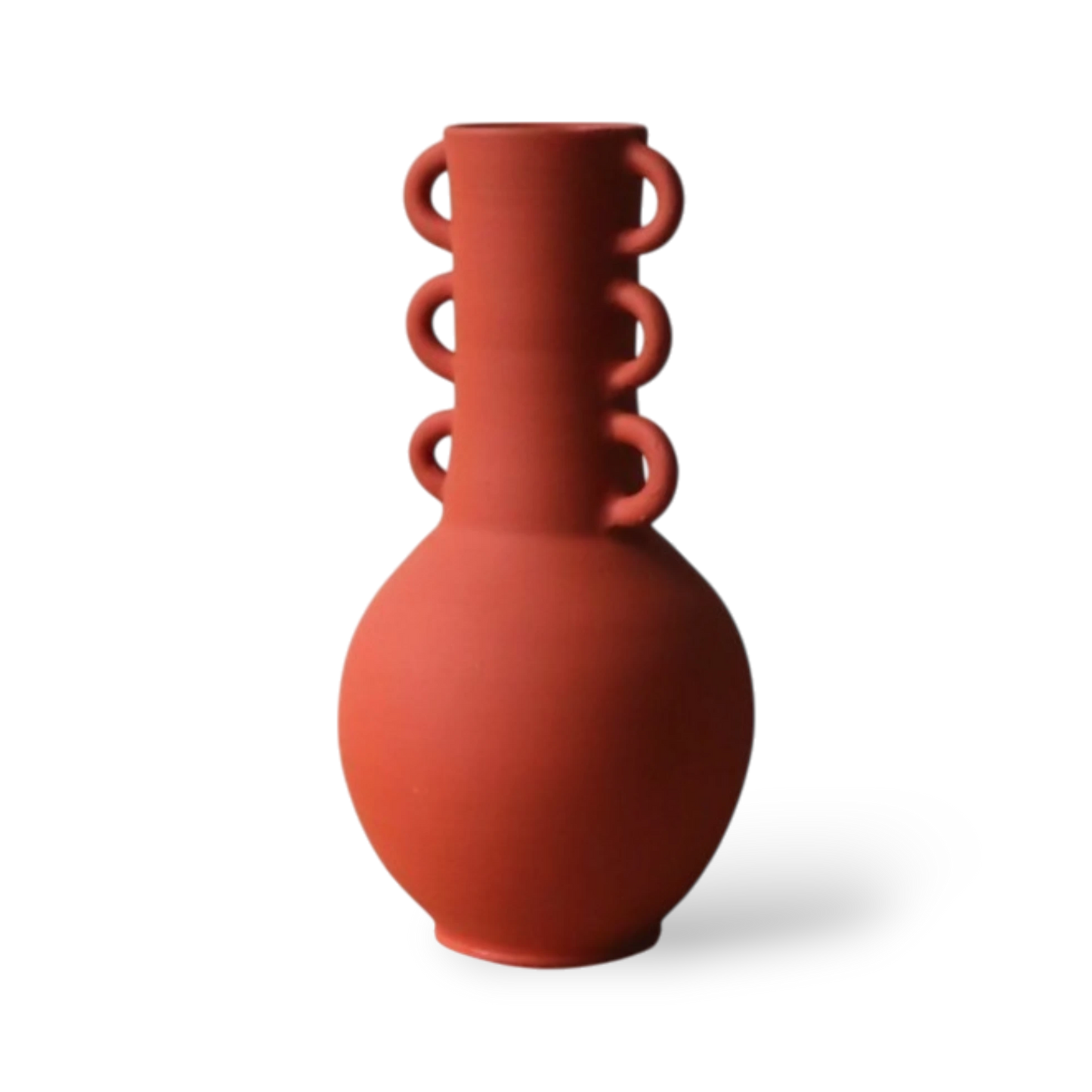 The Triana vase - Mat Terracotta