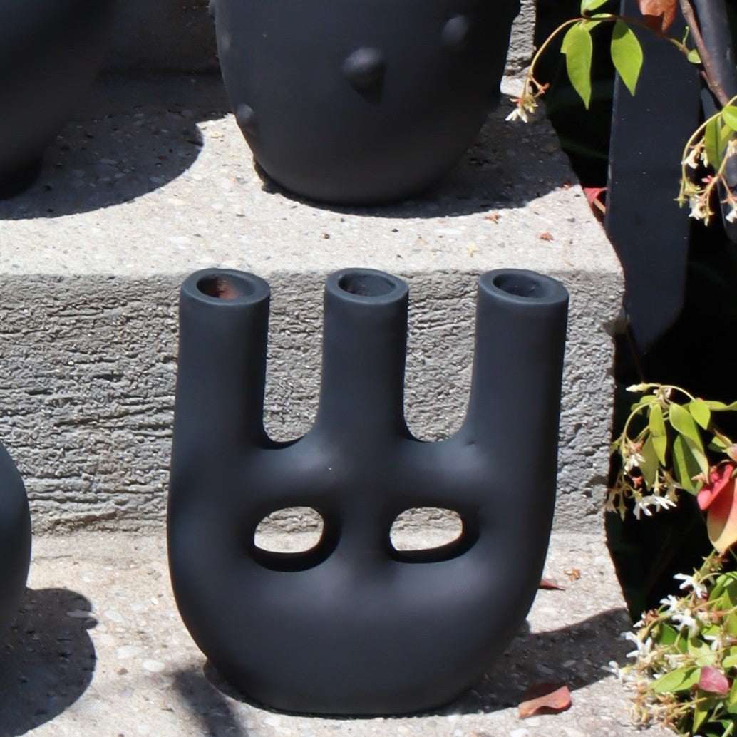 Walili vase - matt black