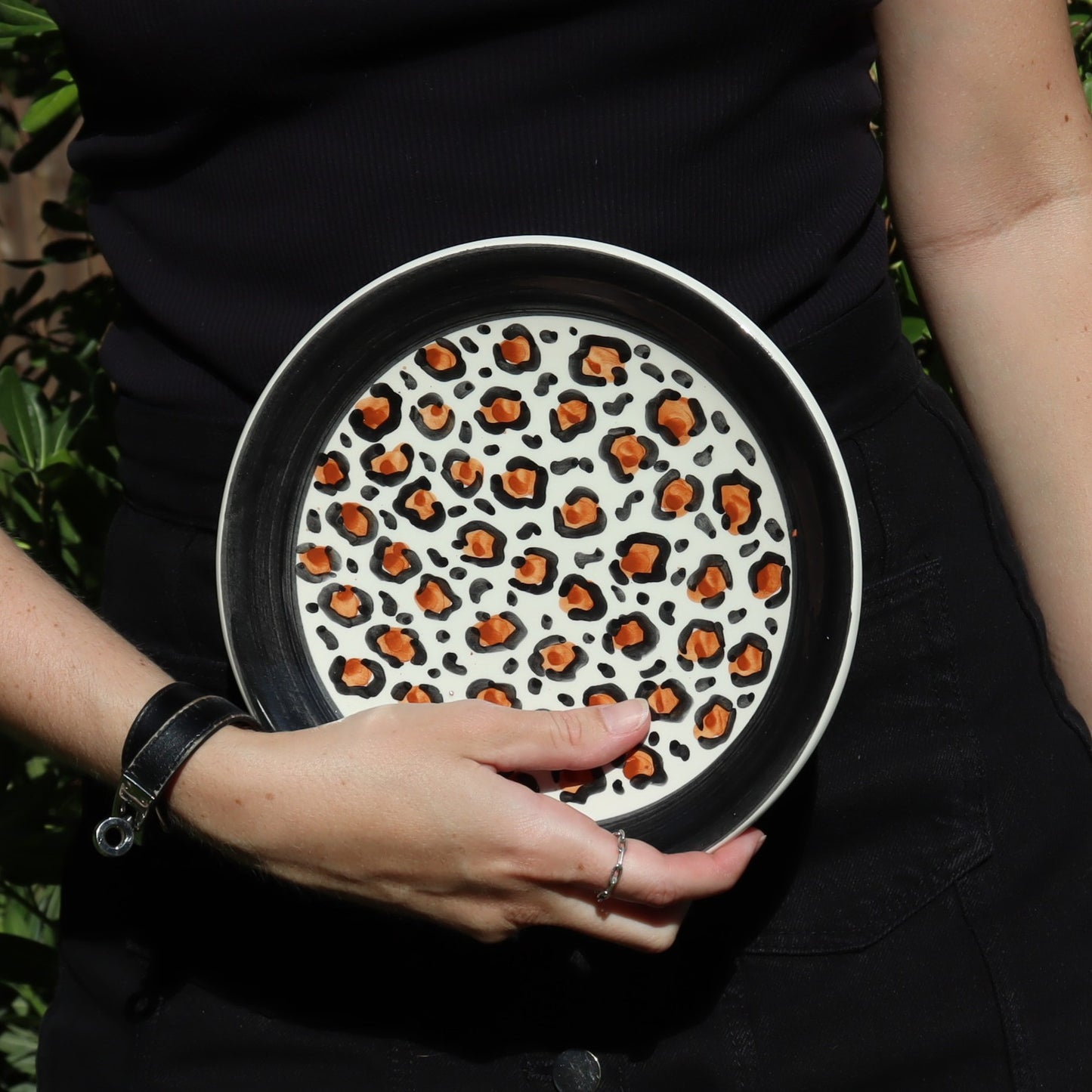 Set Assiettes plates Fiera 20,5 cm (x4pcs) – Motifs léopard