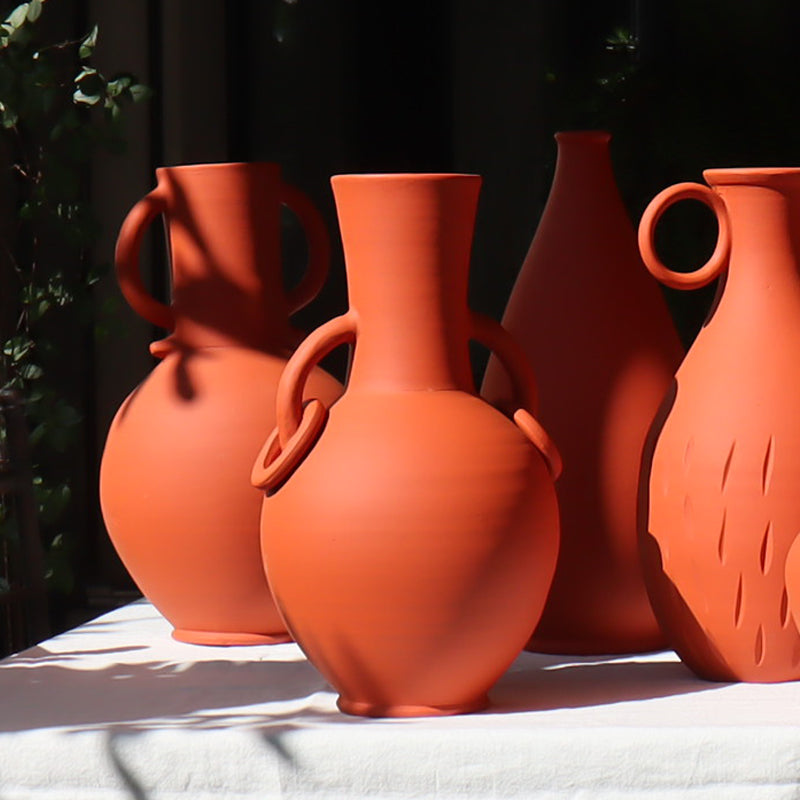 Cirta Vase - Terracotta