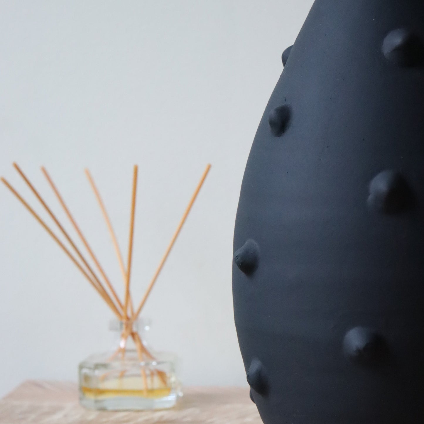 Jarrón Timgad - Matt Black