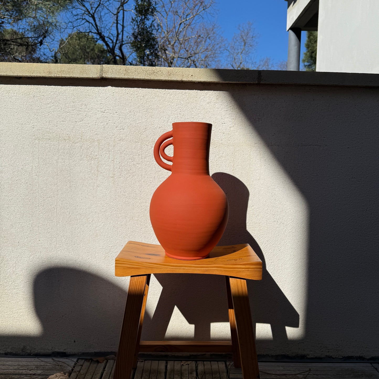 The mezzo vase - Mat Terracotta
