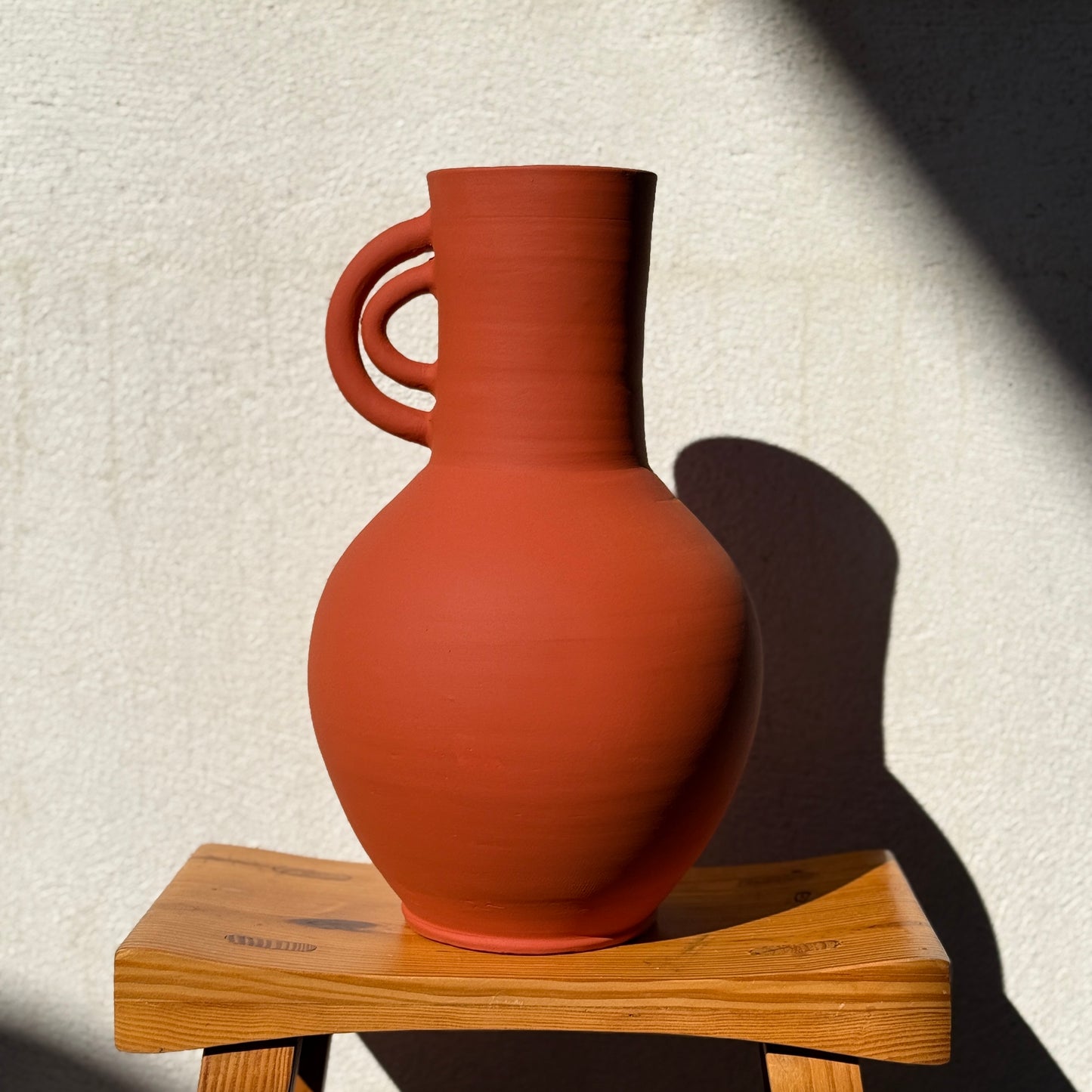 The mezzo vase - Mat Terracotta