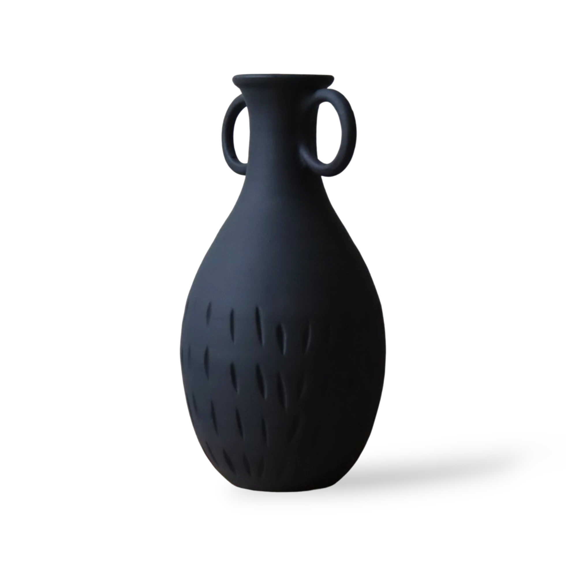 Le Vase Arcila - Noir mat