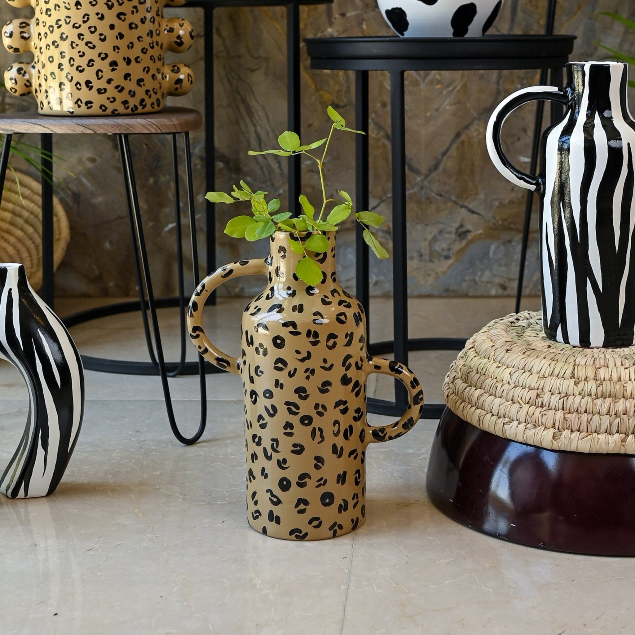 Le Vase Fayoum - Léopard