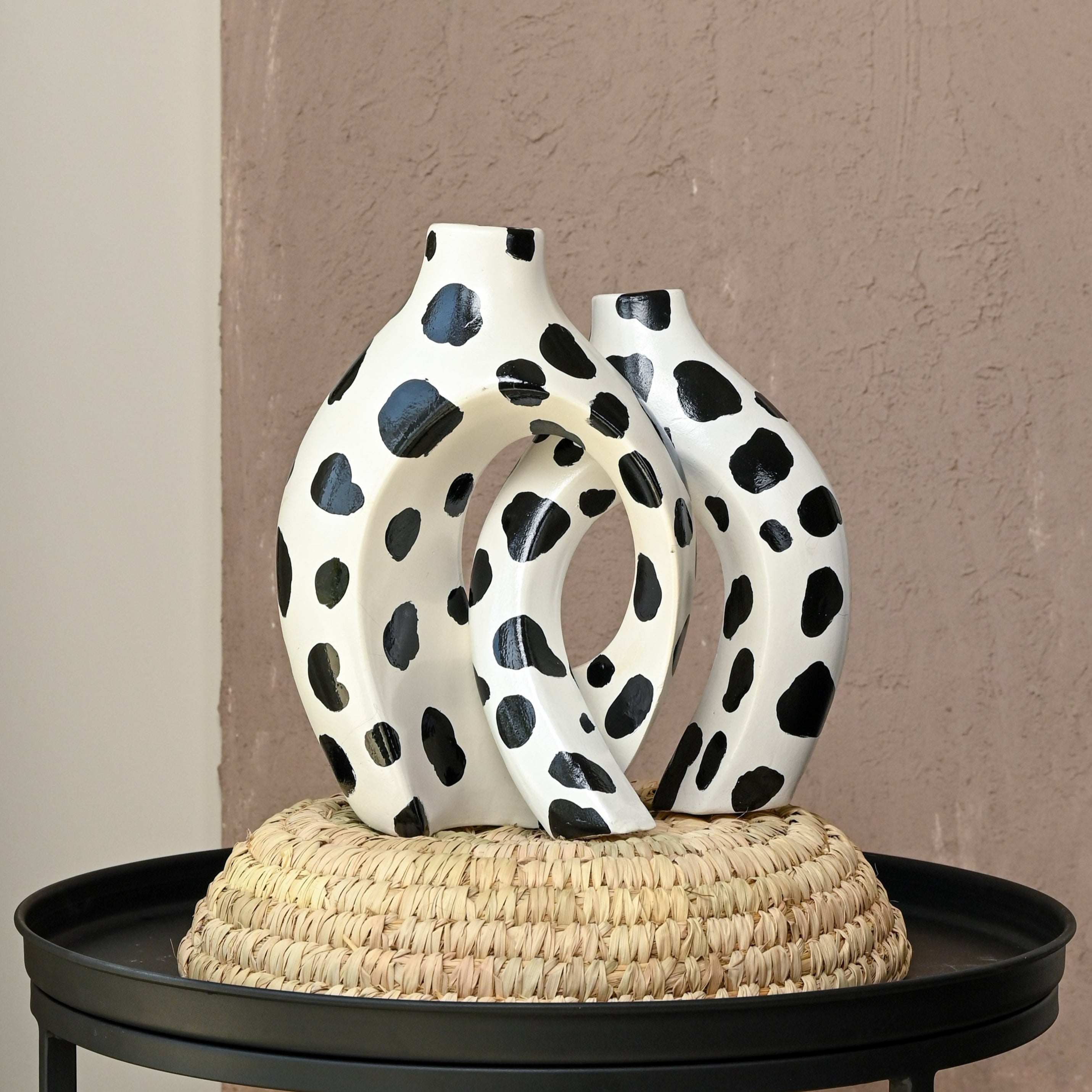 Le Duo de Vases Enlacés Philae - Vache