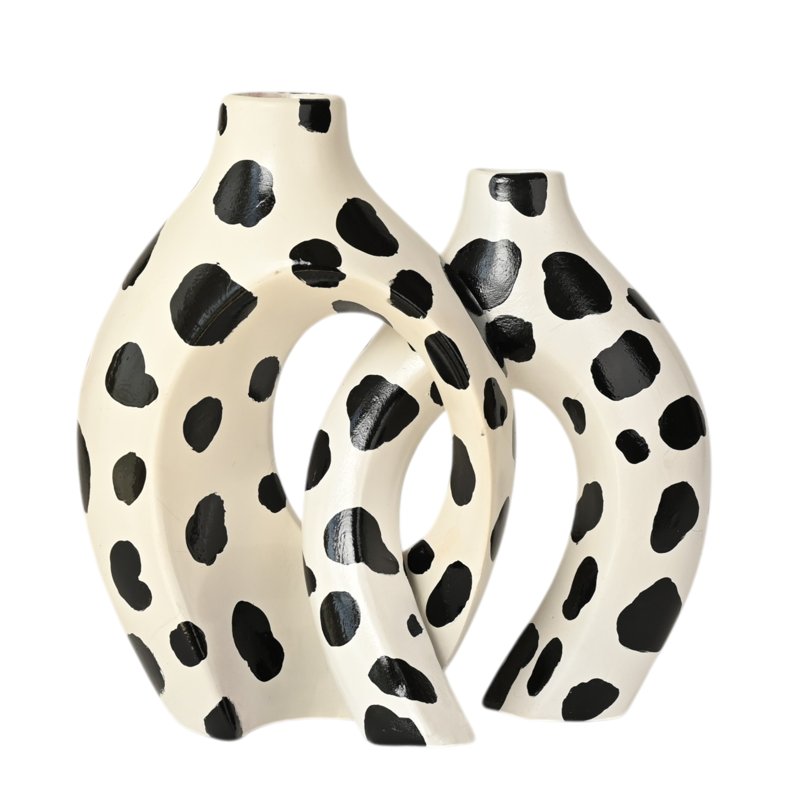 Le Duo de Vases Enlacés Philae - Vache
