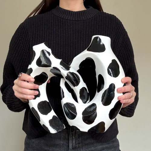 Charger l&#39;image 1 dans la galerie. Duo de Vases Enlacés Philae