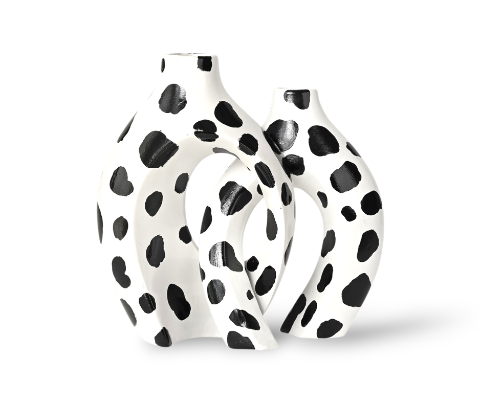 Le Duo de Vases Enlacés Philae - Vache