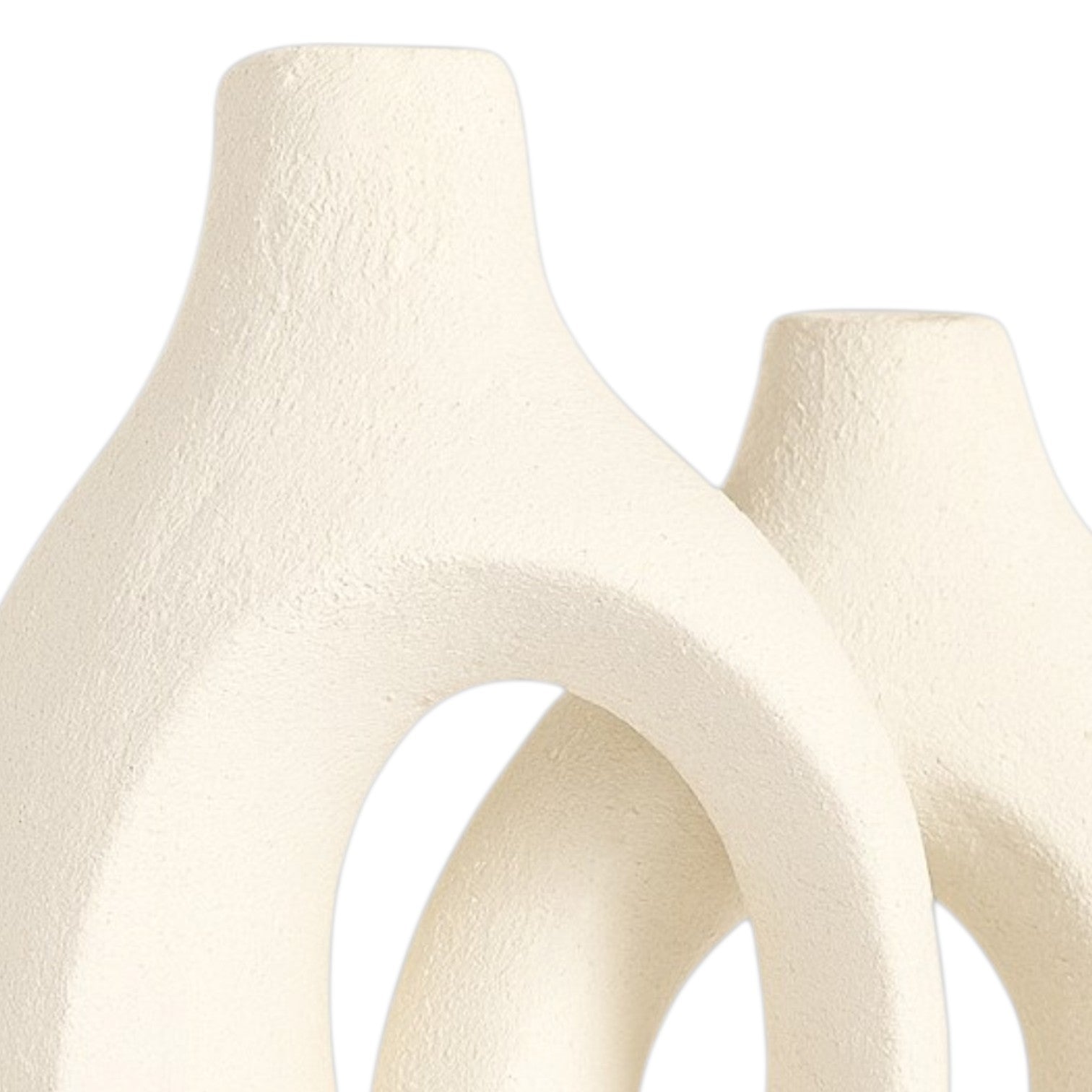 Le Duo de Vases Enlacés Philae - Blanc