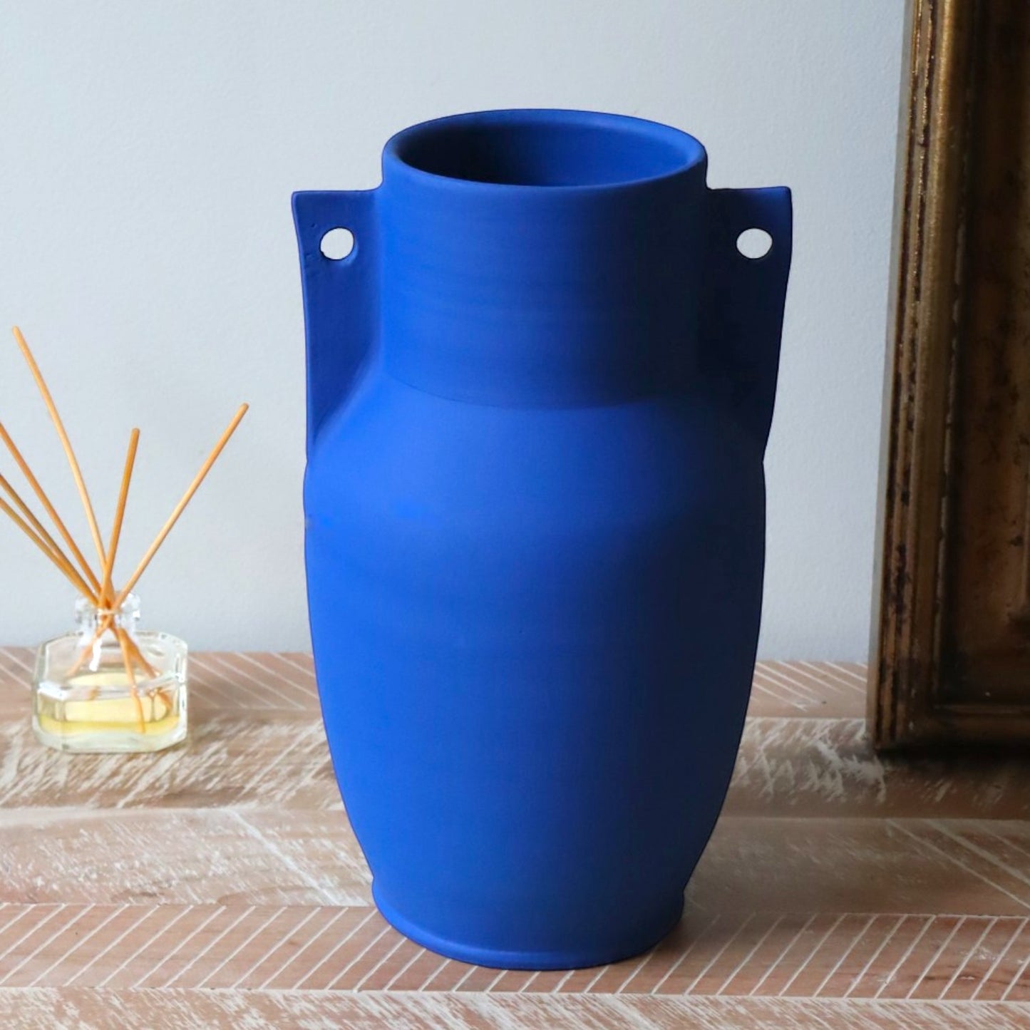 Vaso Emporion - Matt Blue