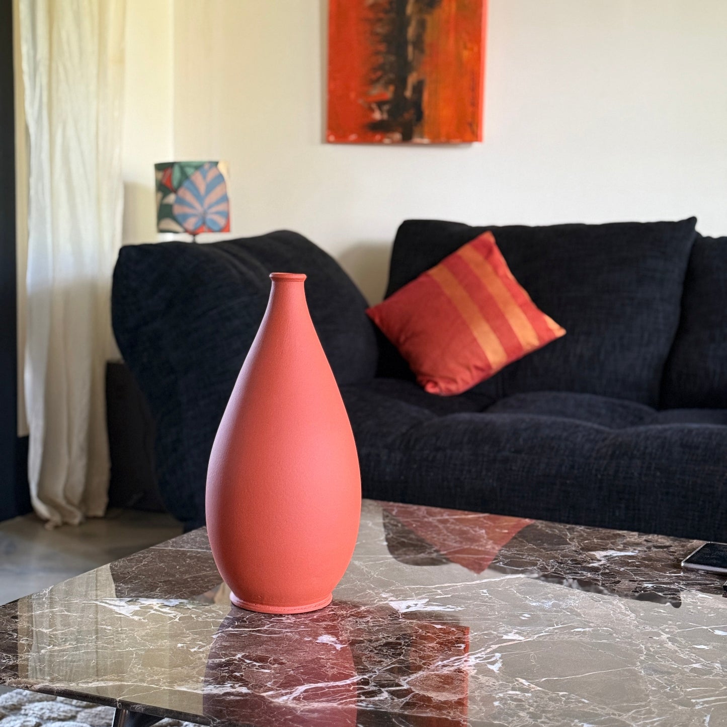 The Tamuda Vase - Mat Terracotta