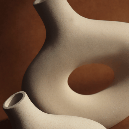 Duo de Vases Asymétriques en céramique