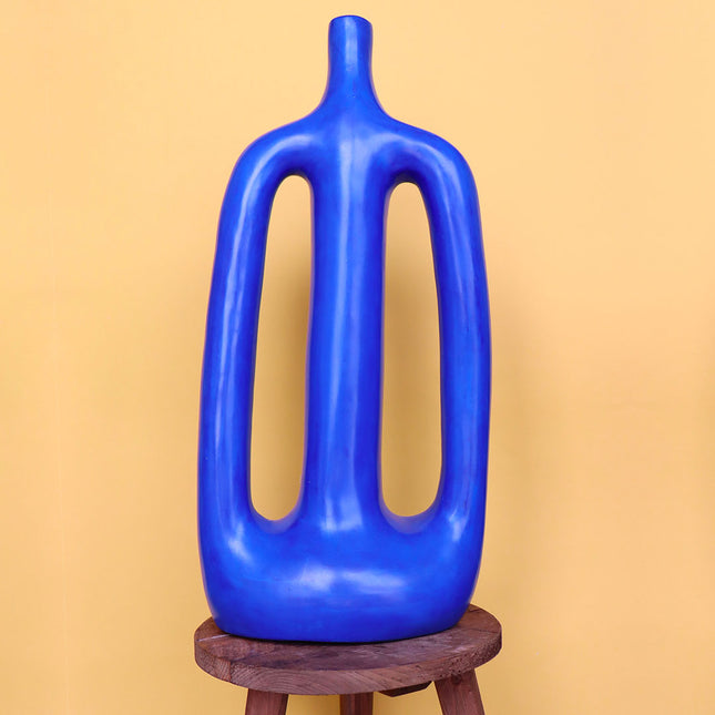 Grand Vase Soliflore - Bleu AMAZIGH
