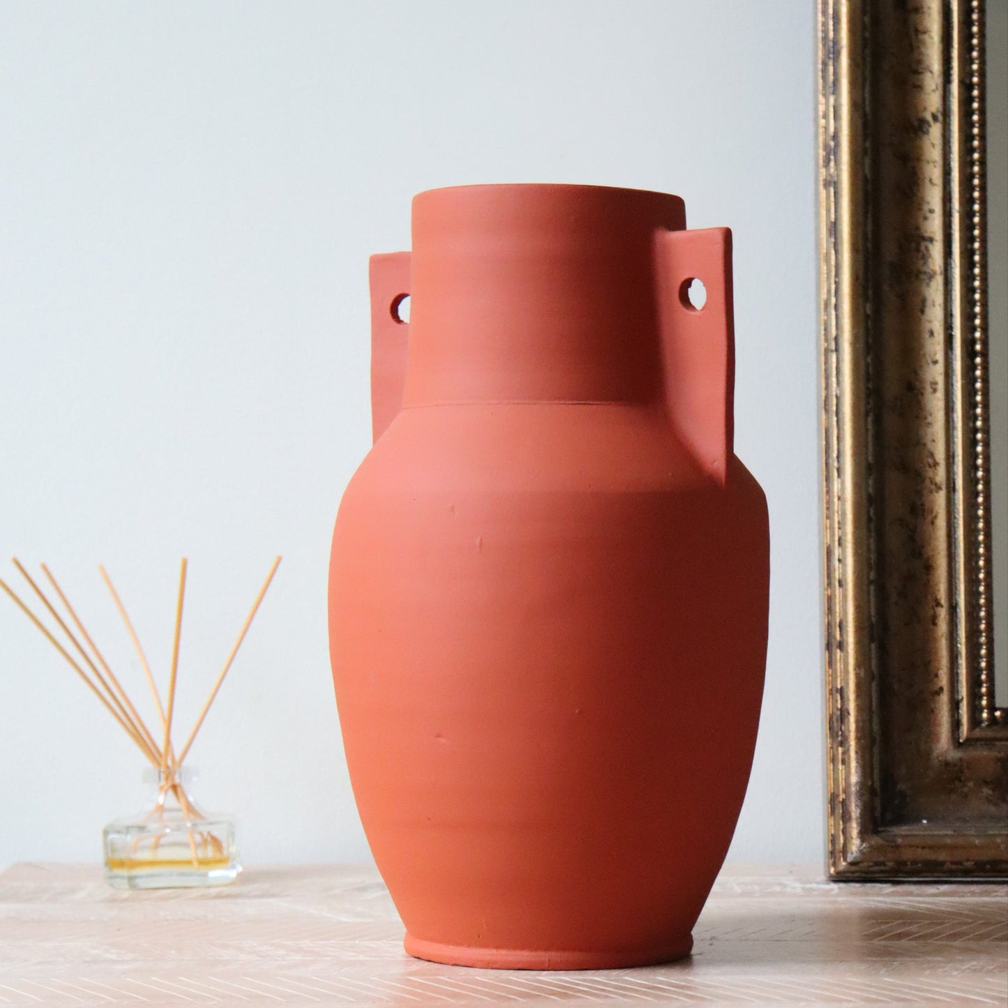Emporion vase - Mat terrakta