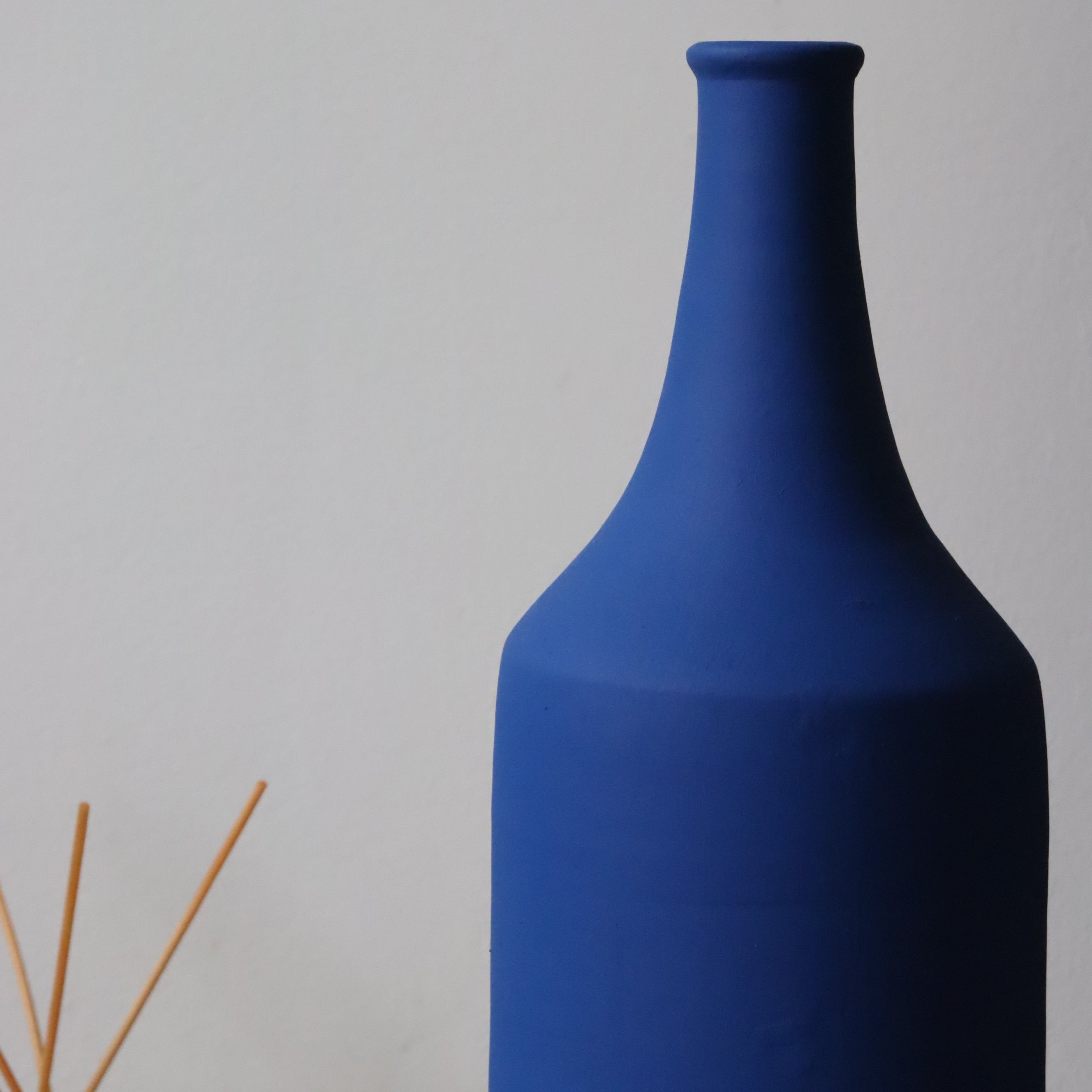 Le Vase Baelo - Bleu mat