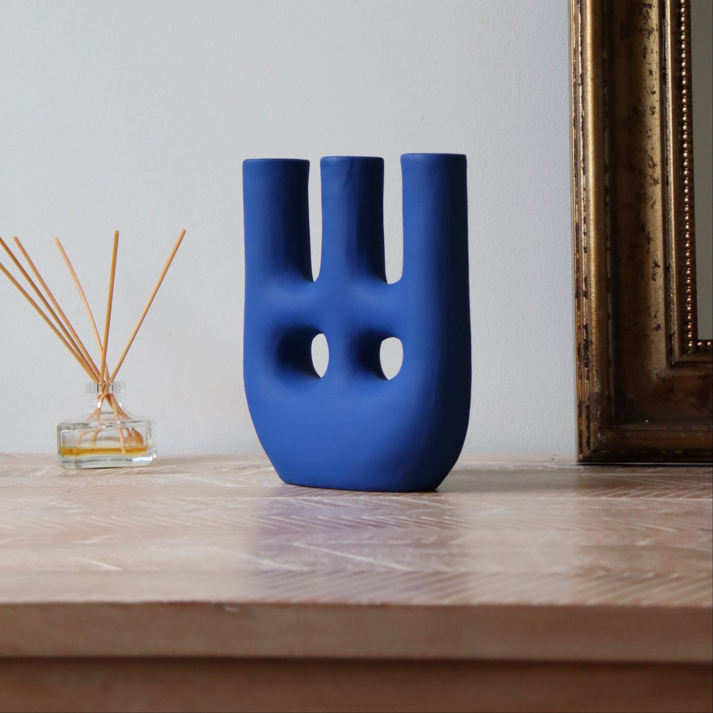 Walili vase - matt blue