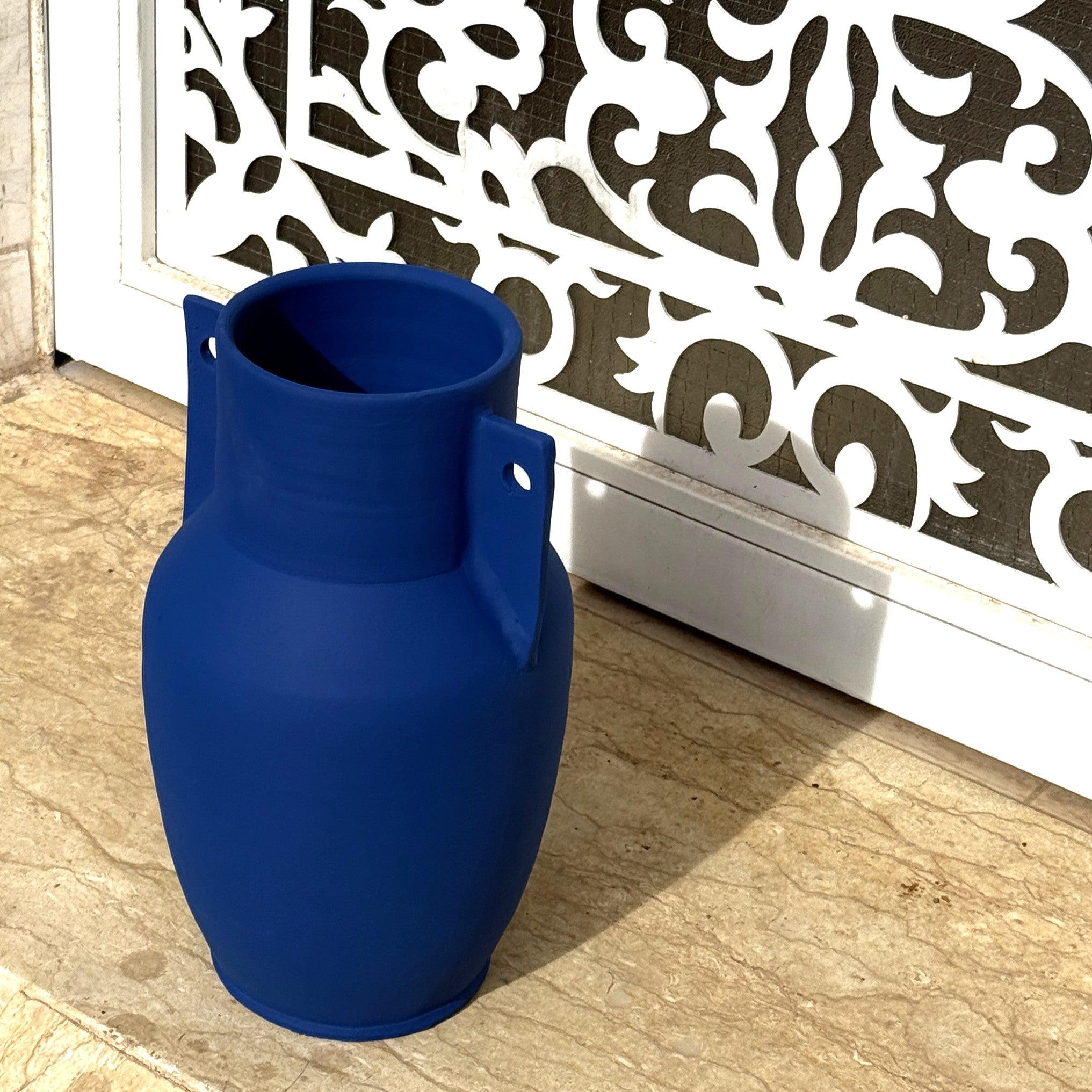 Le Vase Emporion - Bleu mat