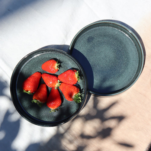 Charger l&#39;image 1 dans la galerie. Set 6 Assiettes à rebords - Ø20cm