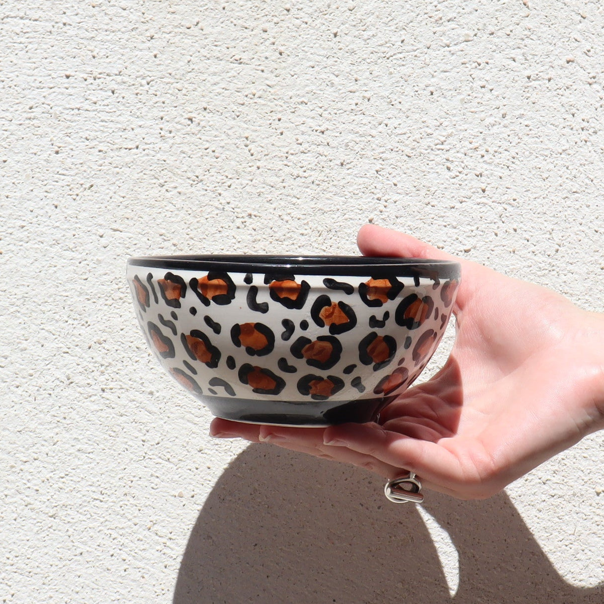 Set Bols Fiera 13 cm (x4pcs) – Motifs léopard