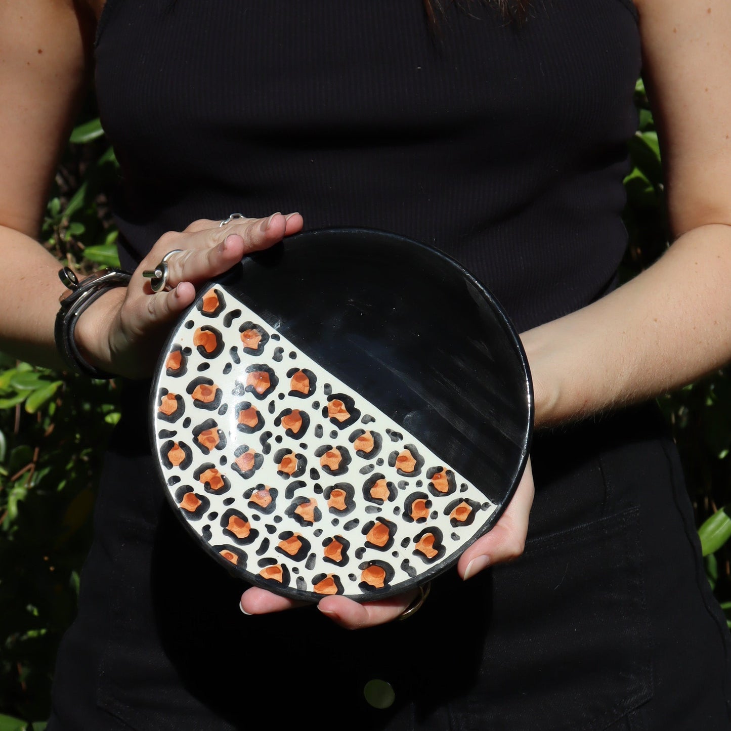 Set Petites assiettes plates Fiera 17,5 cm (x4pcs) – Motifs léopard
