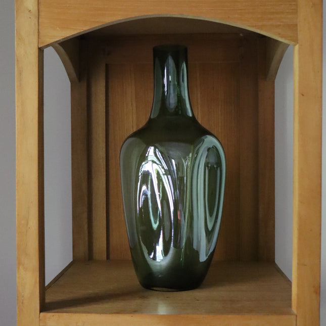 Vase Sopla Irisé & Holographique en Verre Soufflé