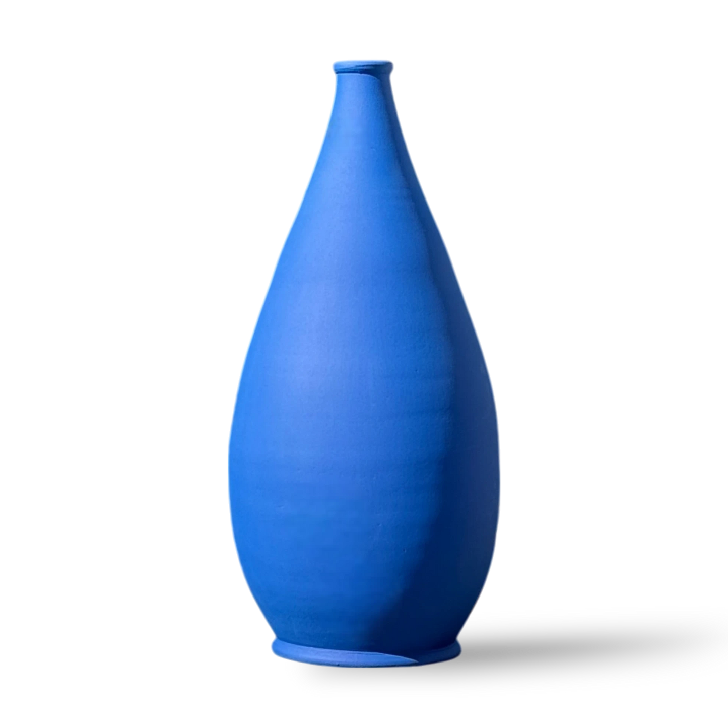 The Tamuda vase - matt blue