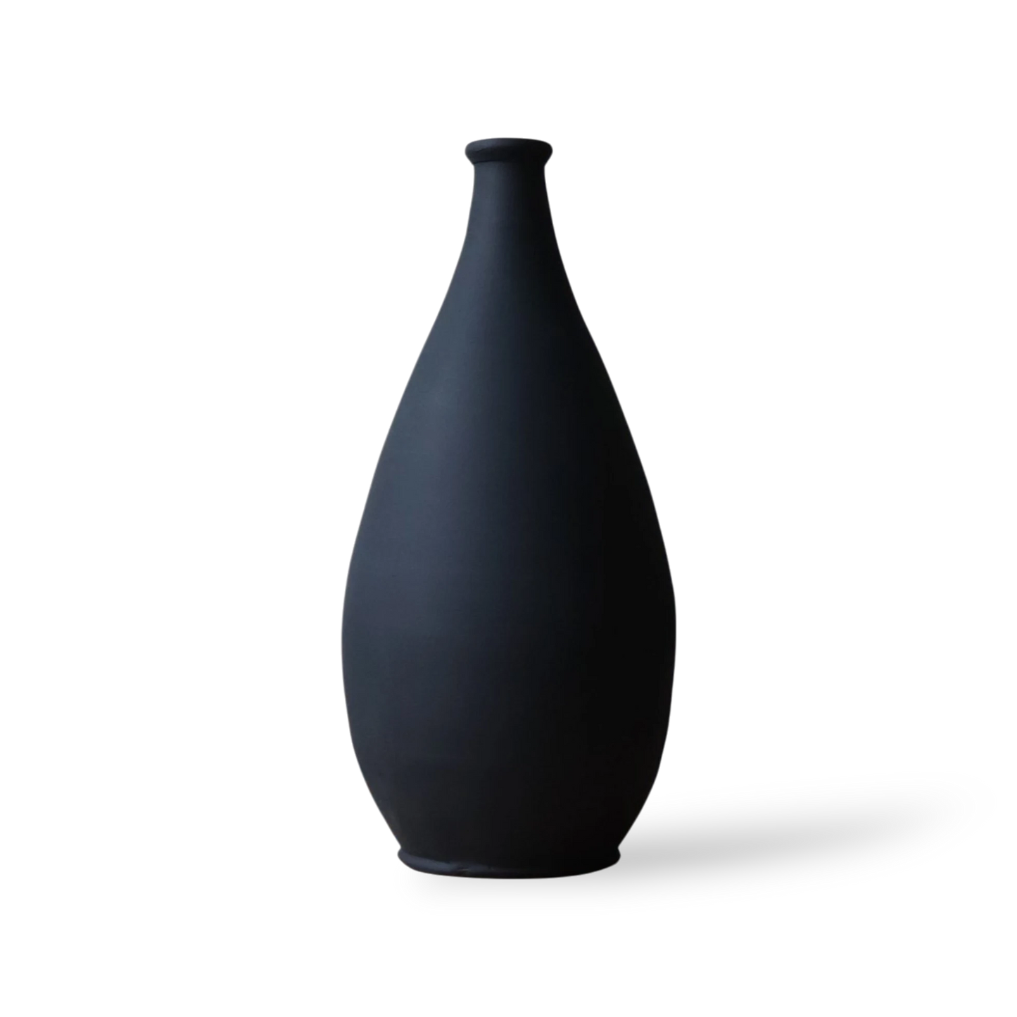The Tamuda vase - matt black