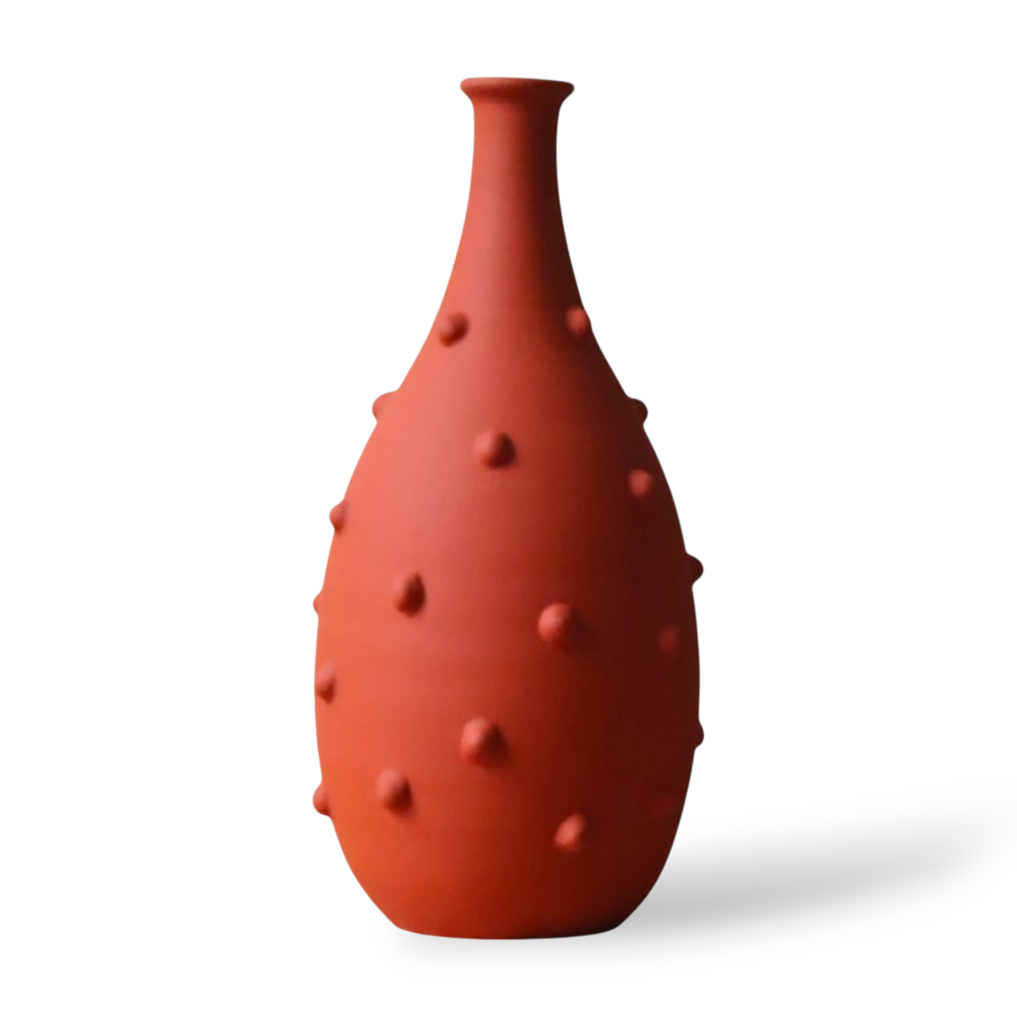 Timgad vase - Mat terrakota