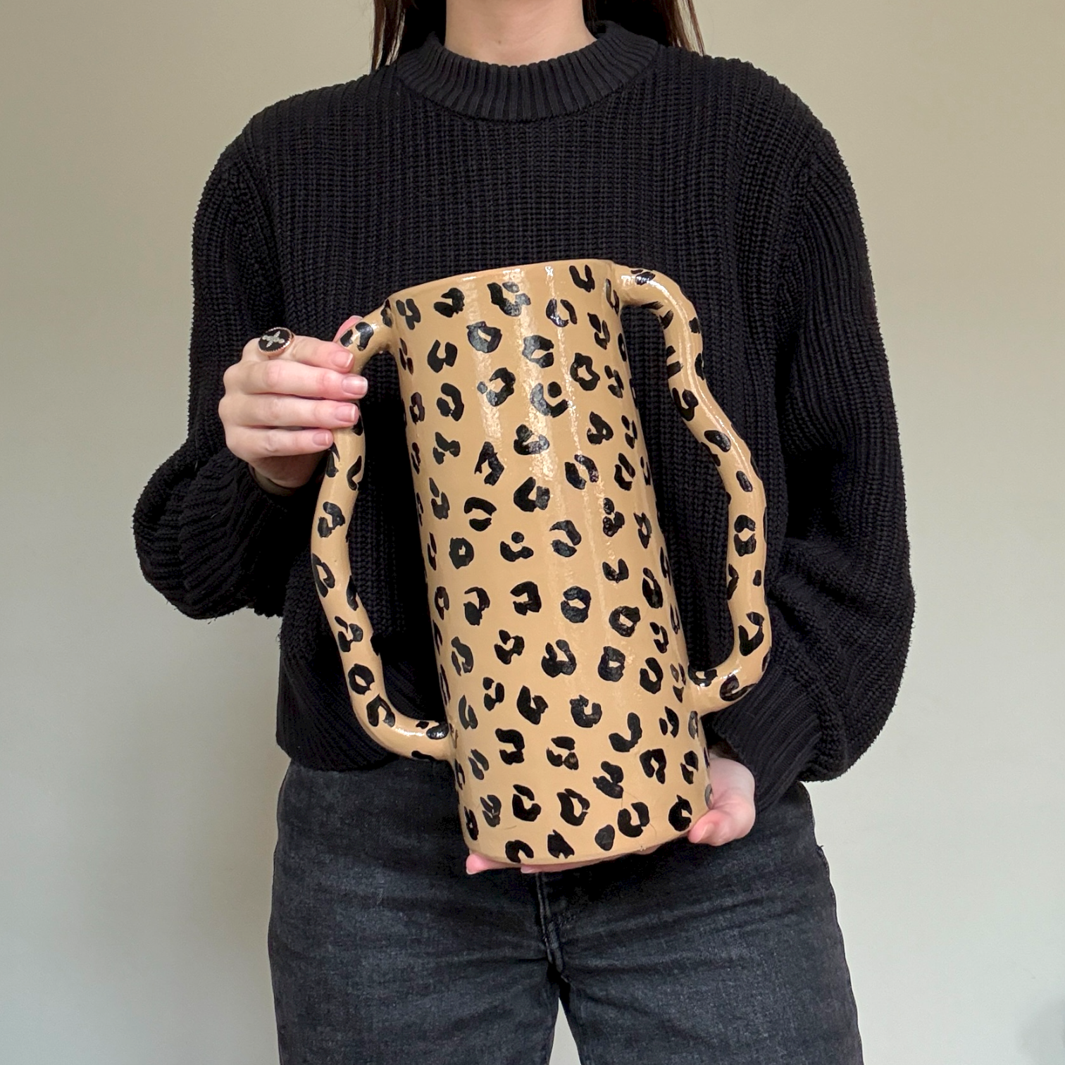 Le Vase Tingis - Léopard