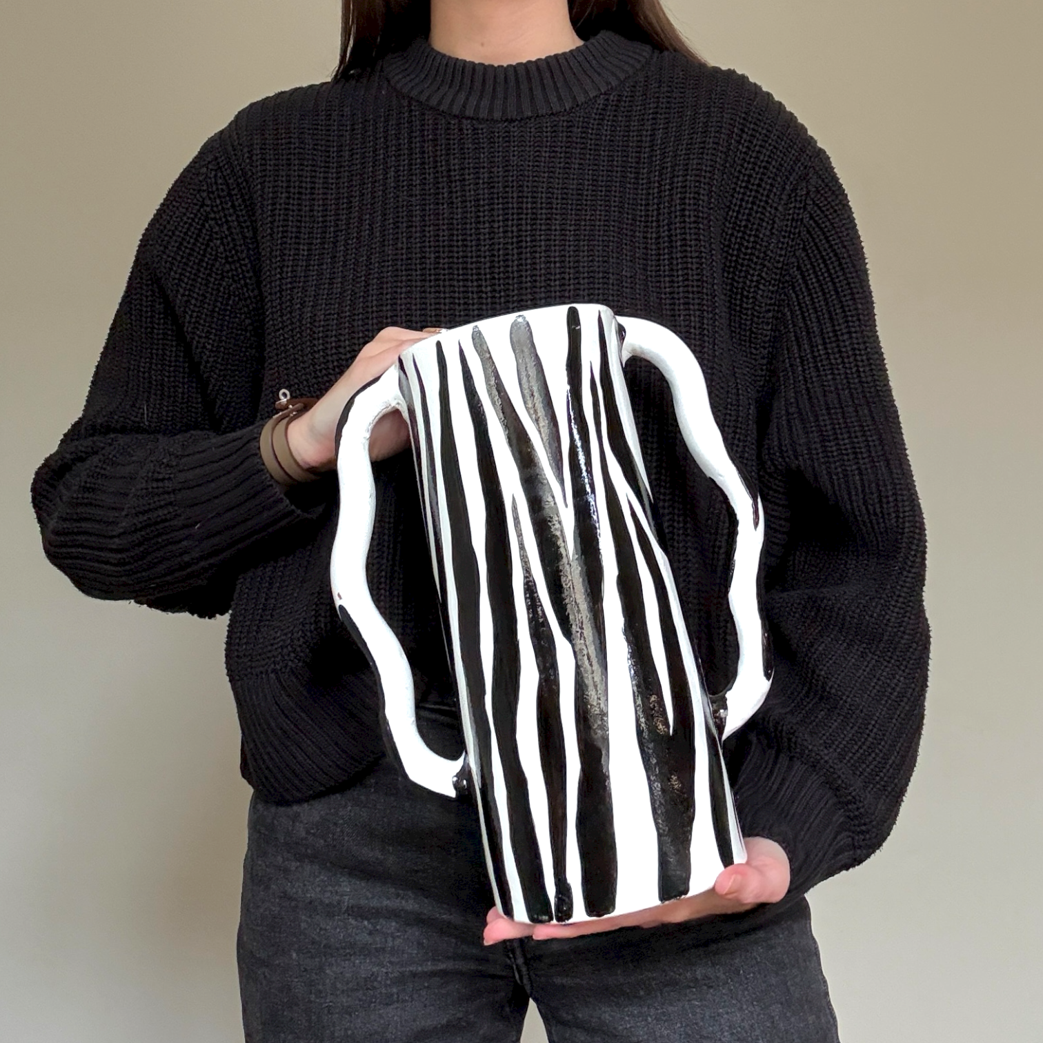 Le Vase Tingis - Zèbre