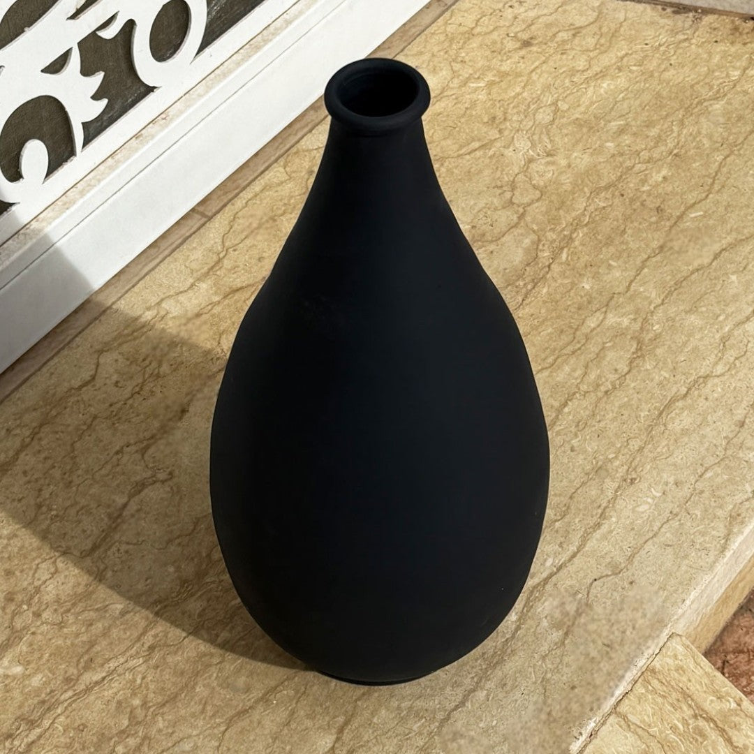 Le Vase Tamuda - Noir mat