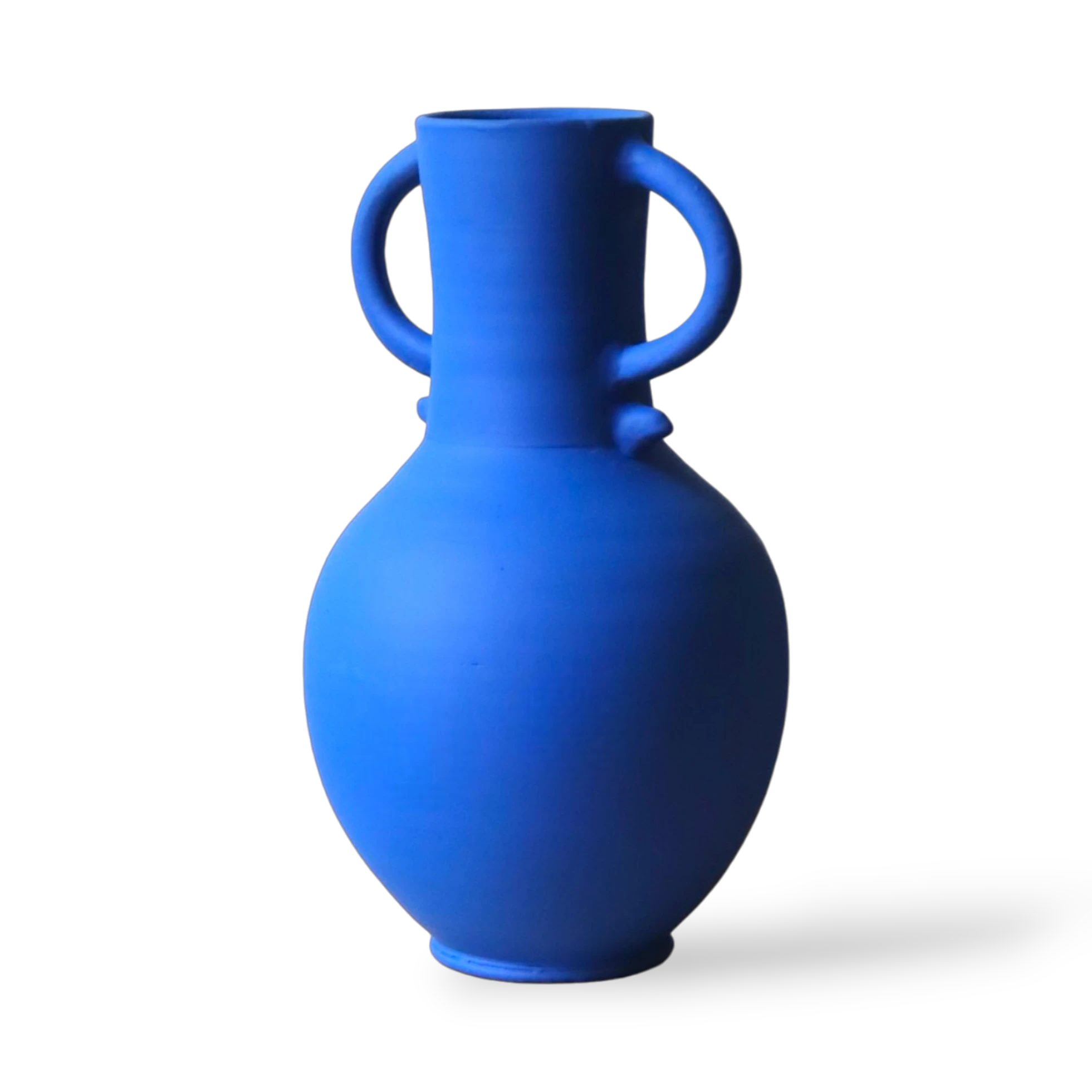 Le Vase Zilil- Bleu mat